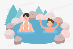 温泉中漫画,暖意融融的欢乐时光