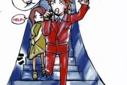 乘电梯漫画,一场幽默的楼层穿梭之旅