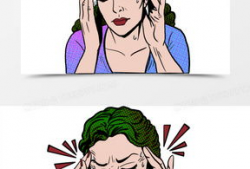 头痛漫画图,头痛背后的生活智慧